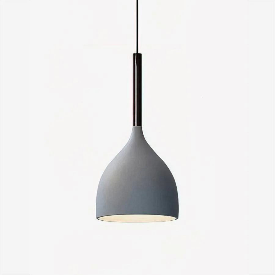 IronBake™ – Lampe Suspendue en Fer Peint et Cuit