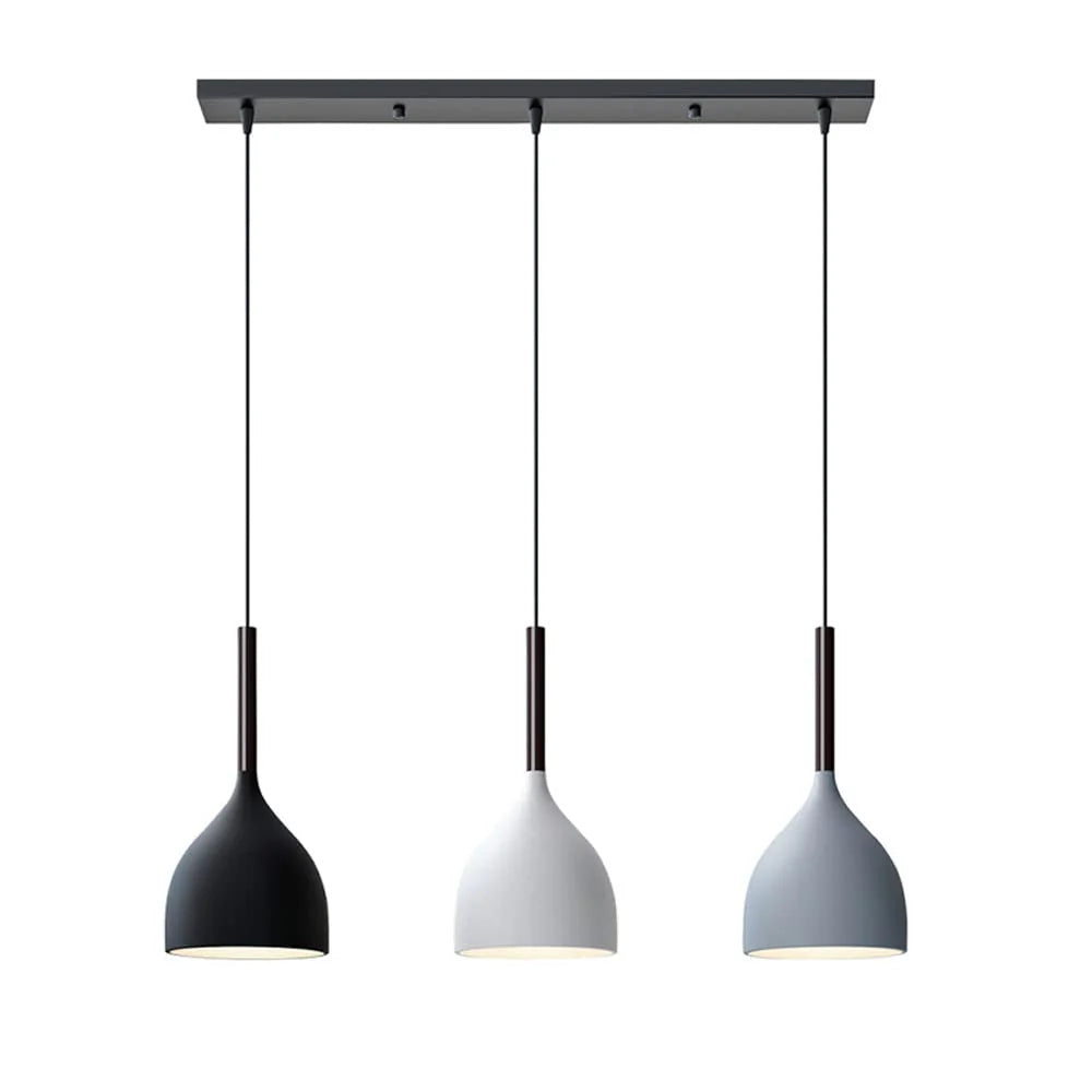 IronBake™ – Lampe Suspendue en Fer Peint et Cuit