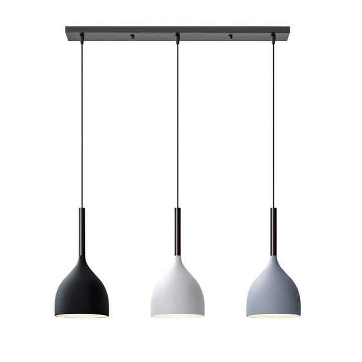 IronBake™ – Lampe Suspendue en Fer Peint et Cuit