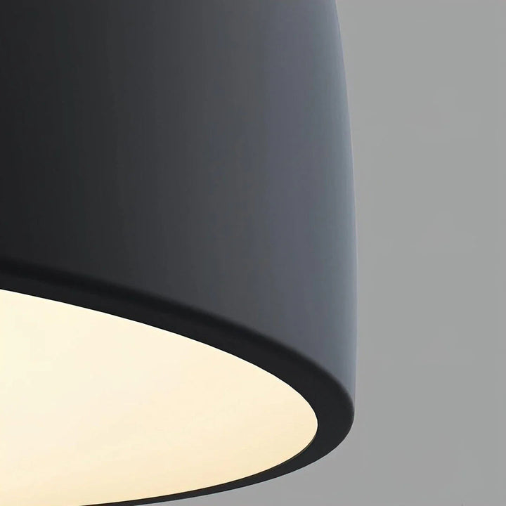 IronBake™ – Lampe Suspendue en Fer Peint et Cuit