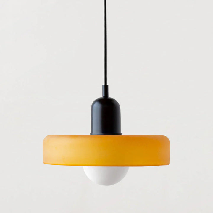 LumiModèle™ – Suspension Géométrique en Verre et LED