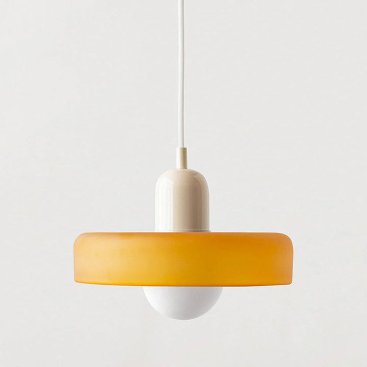 LumiModèle™ – Suspension Géométrique en Verre et LED