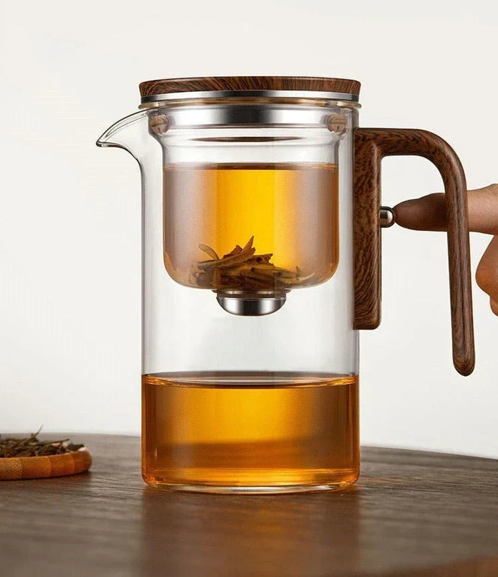 PureTea™ – Théière en Verre avec Filtre, 520 ml