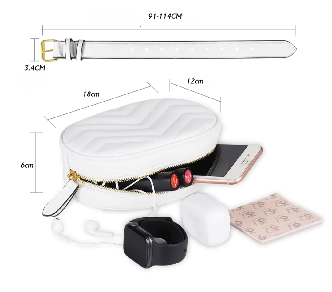 MaïaFlex™ – Sac Ceinture & Bandoulière au Style Intelligent