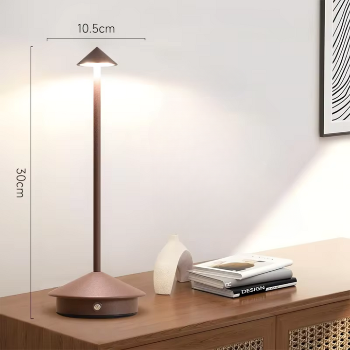 NuitÉpure™ – Lampe Sans Fil Minimaliste à Luminosité Réglable