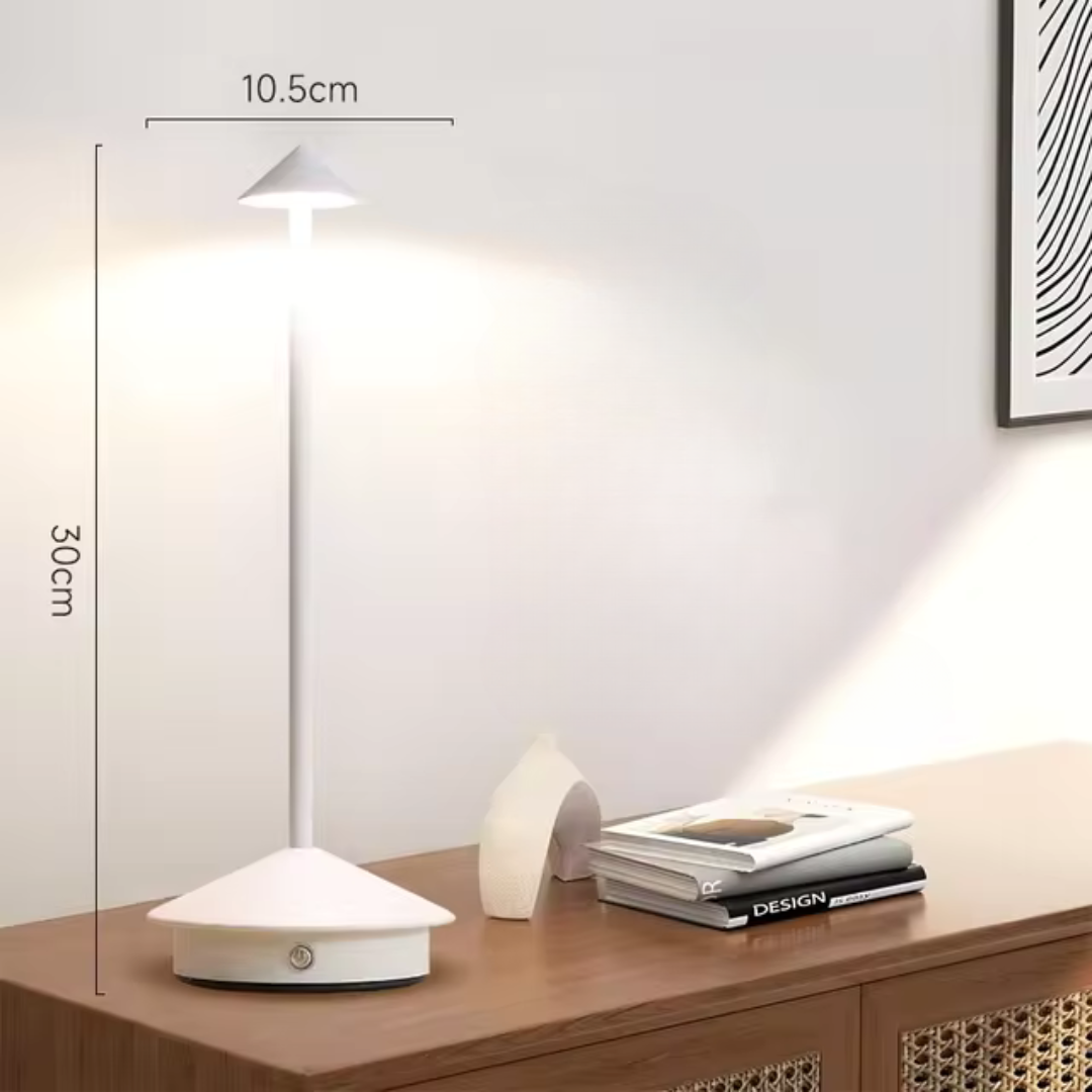 NuitÉpure™ – Lampe Sans Fil Minimaliste à Luminosité Réglable