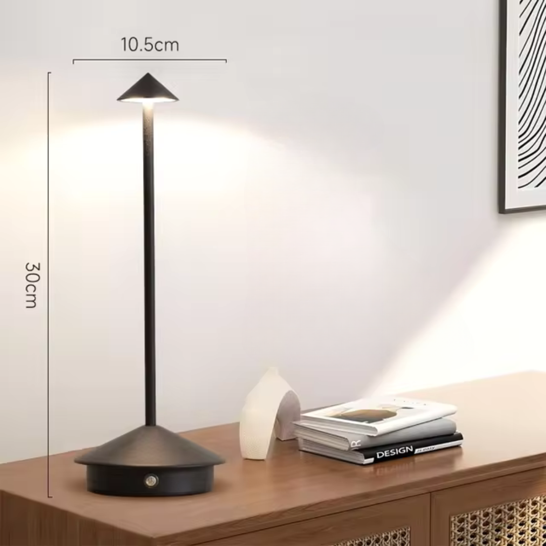 NuitÉpure™ – Lampe Sans Fil Minimaliste à Luminosité Réglable