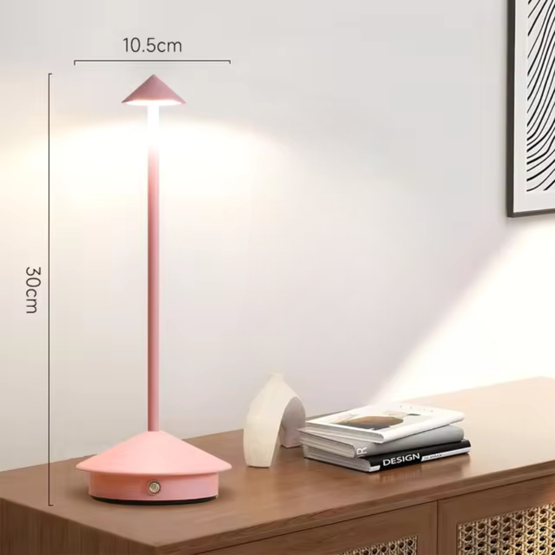 NuitÉpure™ – Lampe Sans Fil Minimaliste à Luminosité Réglable