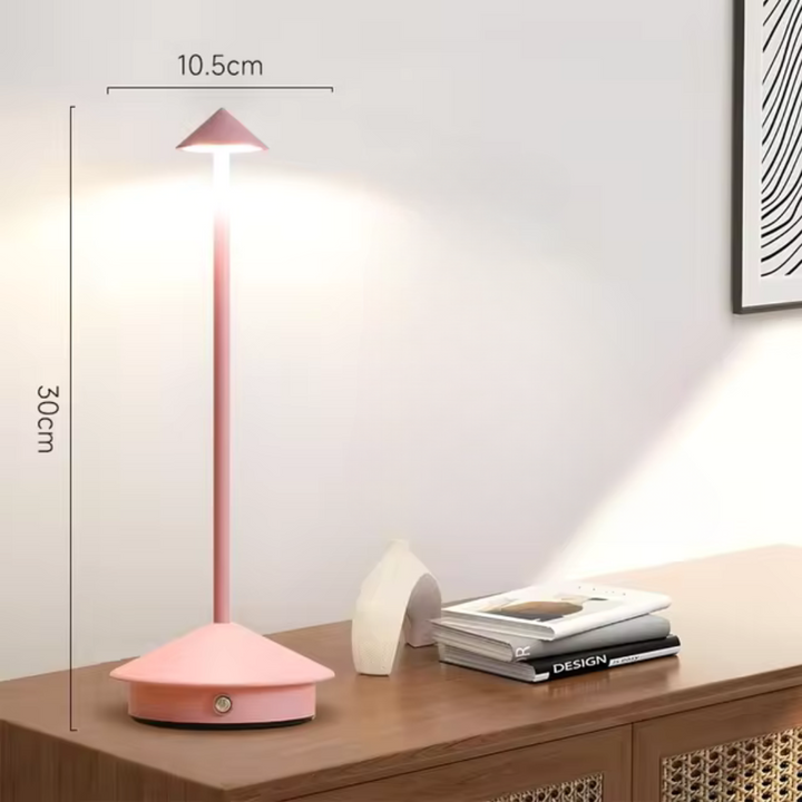 NuitÉpure™ – Lampe Sans Fil Minimaliste à Luminosité Réglable