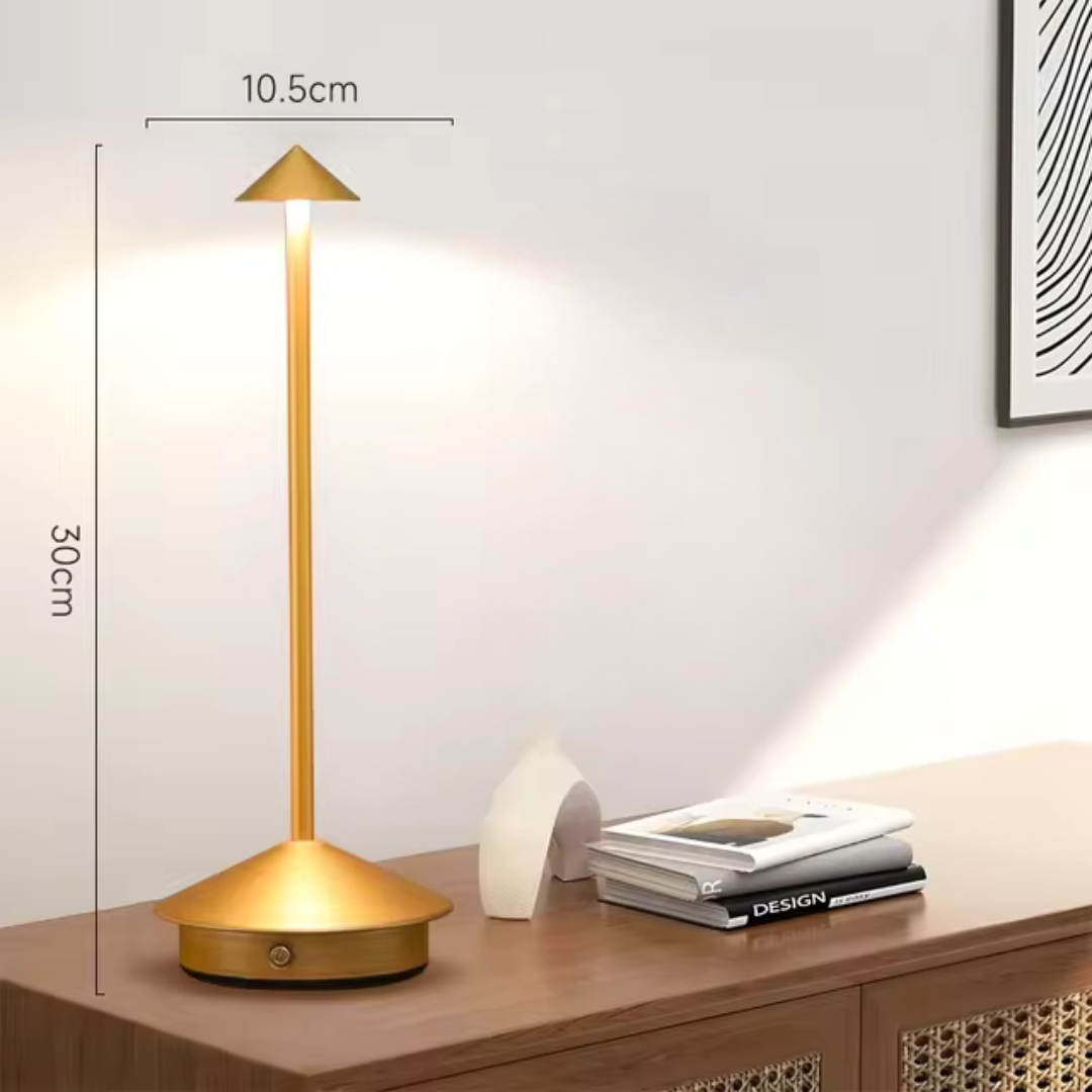 NuitÉpure™ – Lampe Sans Fil Minimaliste à Luminosité Réglable