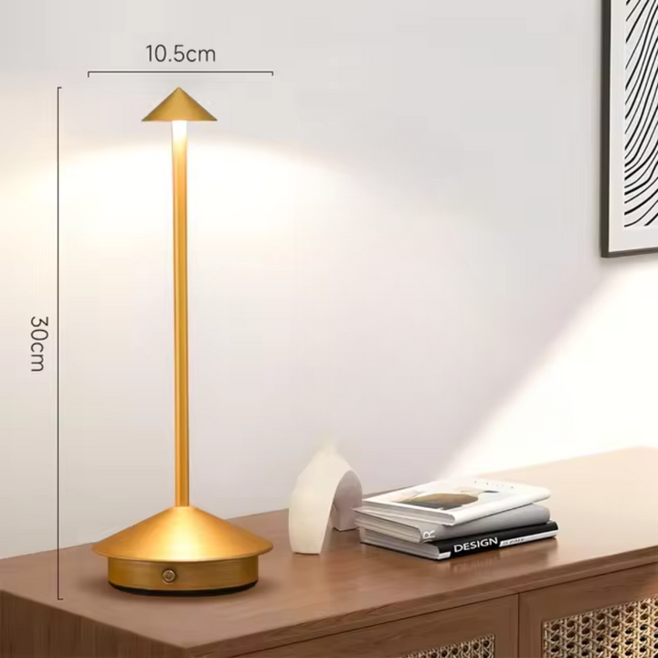 NuitÉpure™ – Lampe Sans Fil Minimaliste à Luminosité Réglable