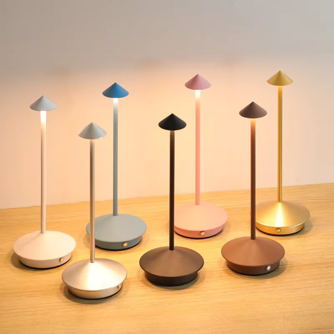 NuitÉpure™ – Lampe Sans Fil Minimaliste à Luminosité Réglable