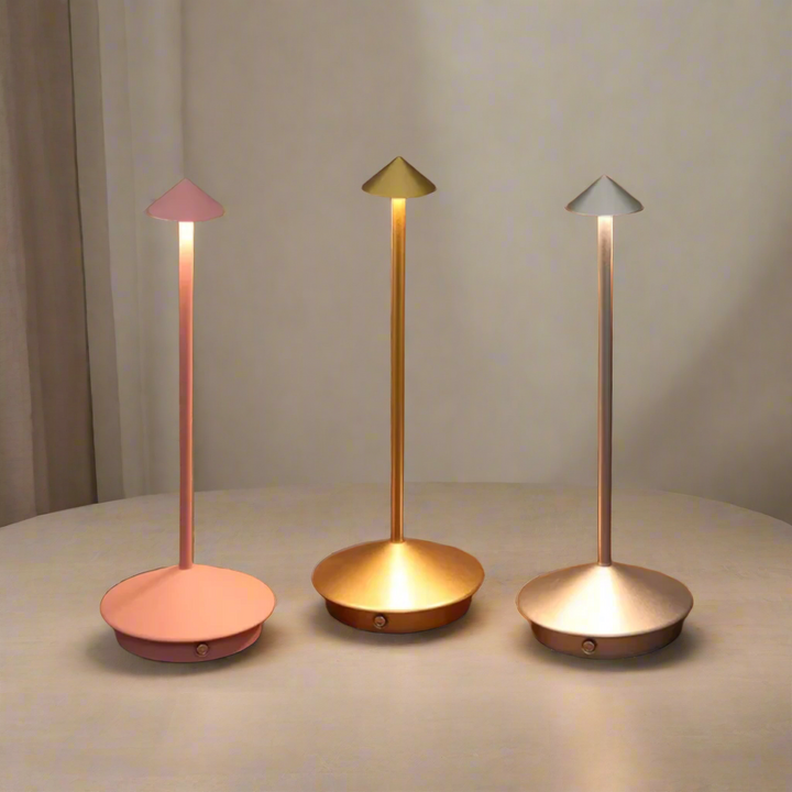 NuitÉpure™ – Lampe Sans Fil Minimaliste à Luminosité Réglable