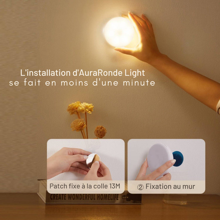 AuraRonde™ – Éclairage circulaire réactif