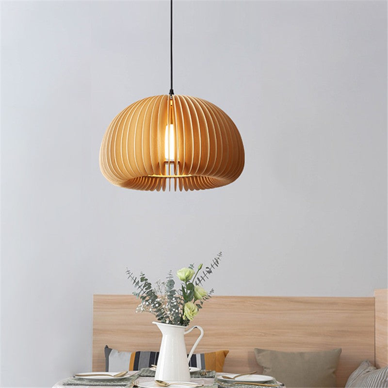 CitroLume™ – Chandelier Naturel au Design Citrouille