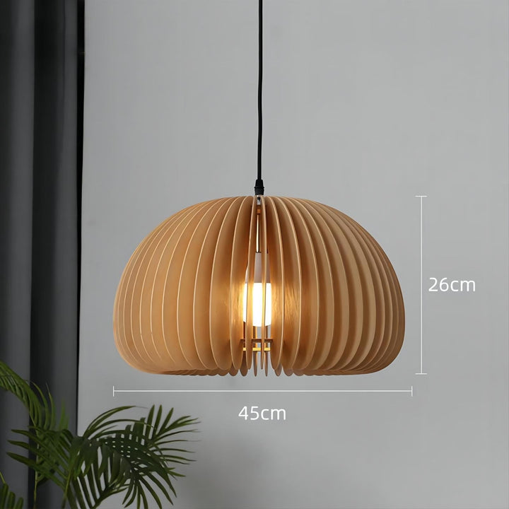 CitroLume™ – Chandelier Naturel au Design Citrouille