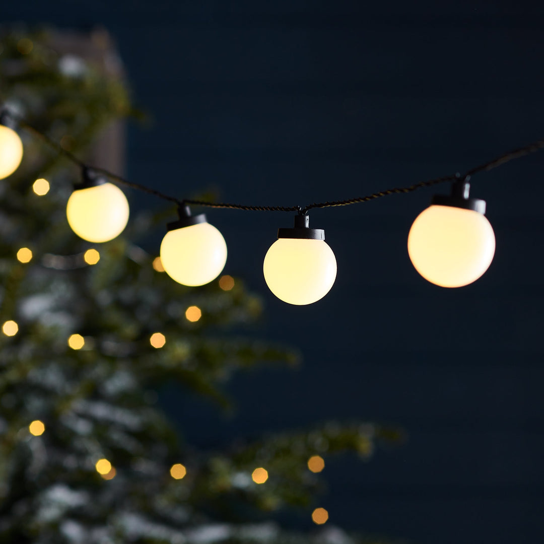 Guirlande Éclairante 30 Ampoules LED pour Fêtes et Festivals