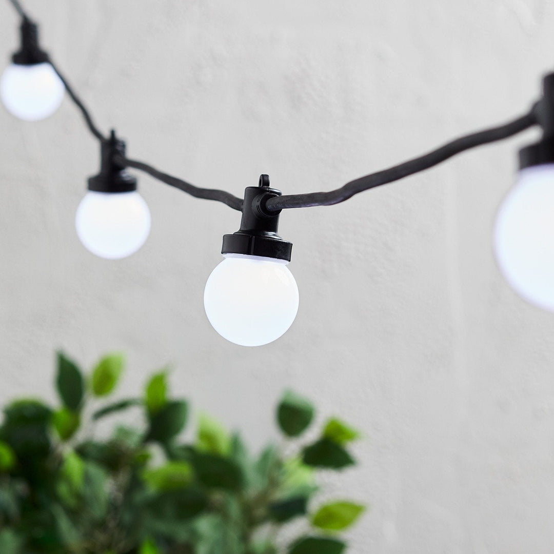 Guirlande LED Blanche 15m – Pro Connect, Extérieure et Modulable
