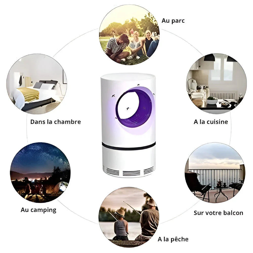 PureZap™ – Lampe Anti-Moustique Écologique UV