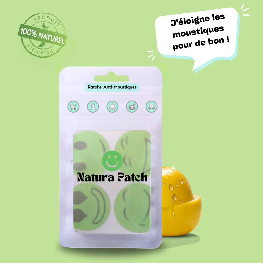 MoskiZap™ Nature – Patch Répulsif Bio