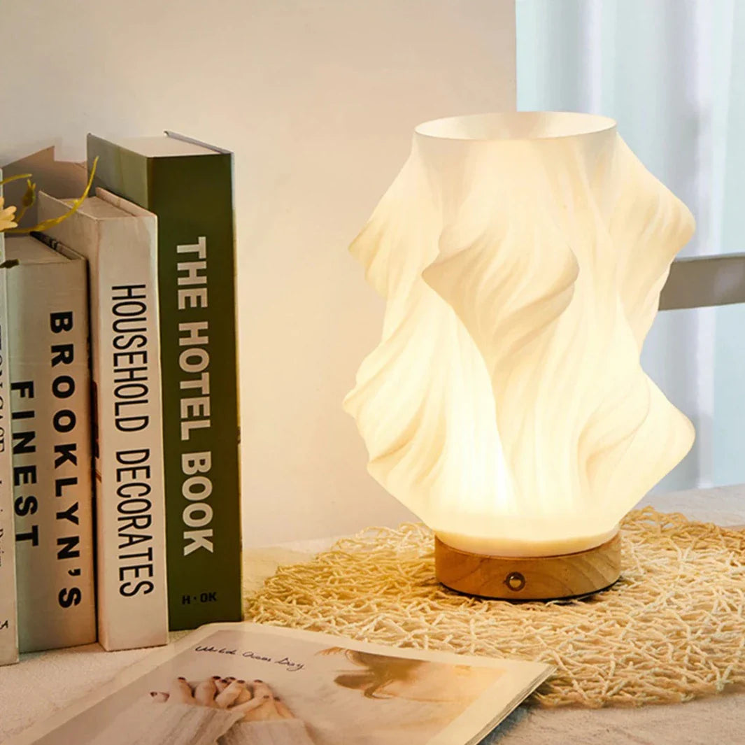 RayonNuit™ – Lampe de Nuit Élégante à Motif Spirale