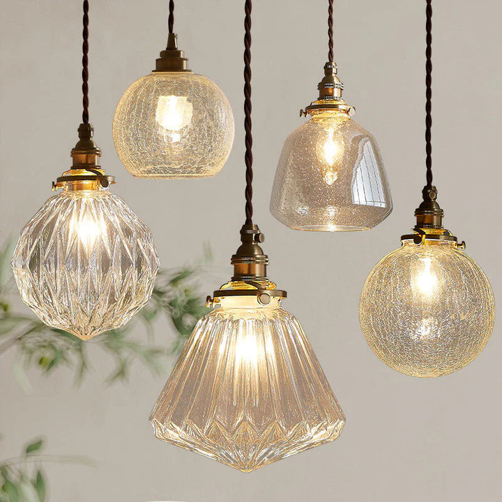 NordéaLux™ – Suspension Design en Verre Cristallin