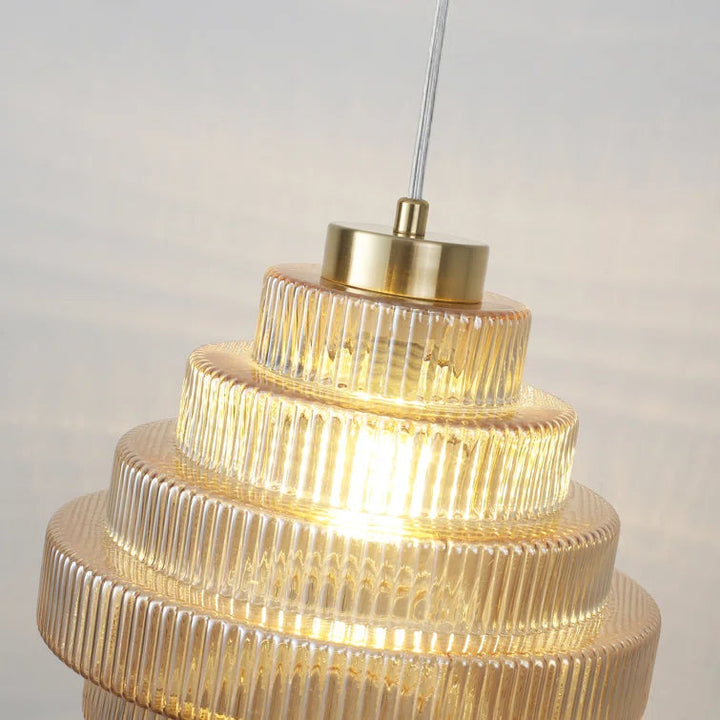 Clartis™ – Suspension Élégante au Design Verrier