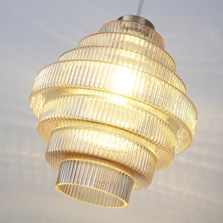 Clartis™ – Suspension Élégante au Design Verrier