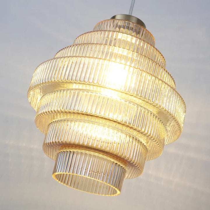 Clartis™ – Suspension Élégante au Design Verrier