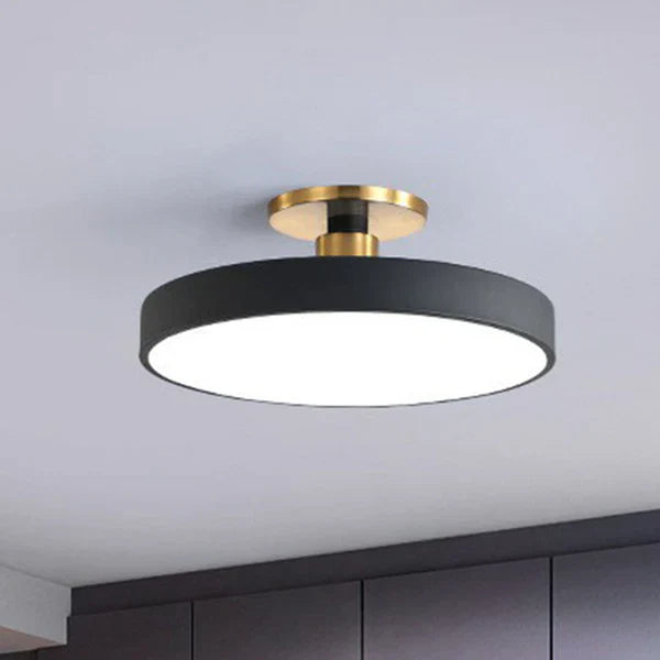 ScandiLumi™ – Luminaire Affleurant Rond et Épuré