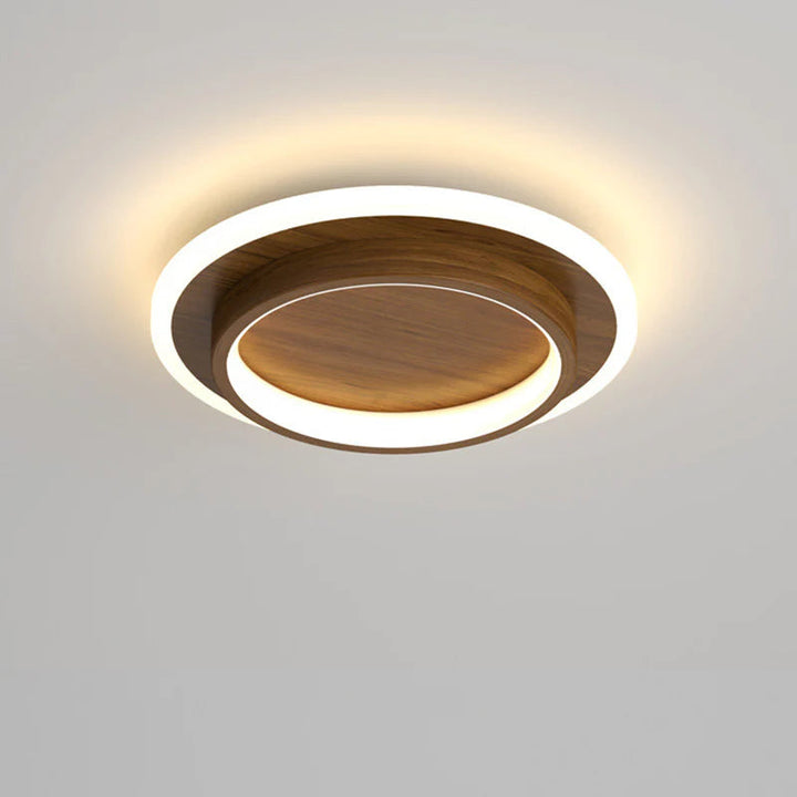 HaloMétal™ – Luminaire Rond Design en Métal et Acrylique