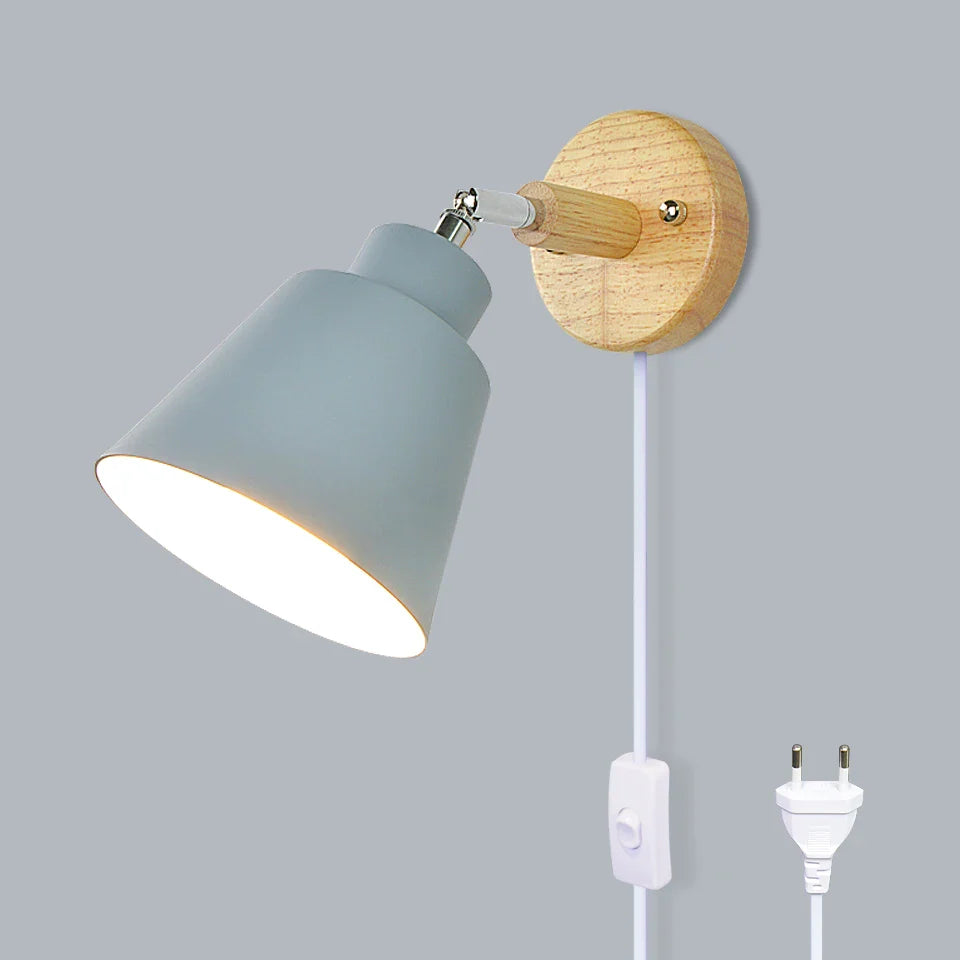 Luminordik™ – Éclairage Mural Bois Naturel & Pratique
