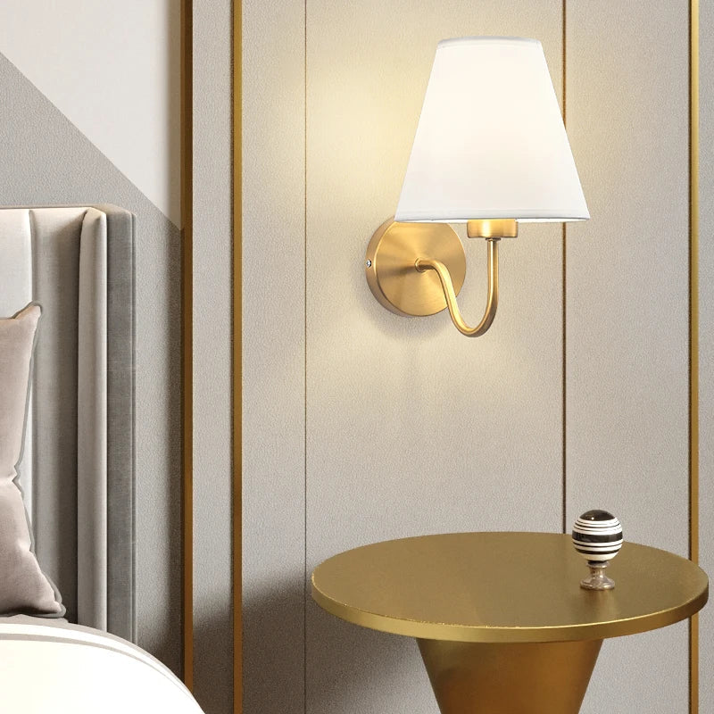 ScandiSoft™ – Éclairage Mural Scandinave en Lin Naturel