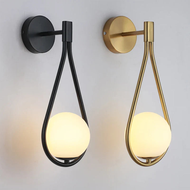 VerreLuna™ – Applique LED Suspendue au Style Aérien