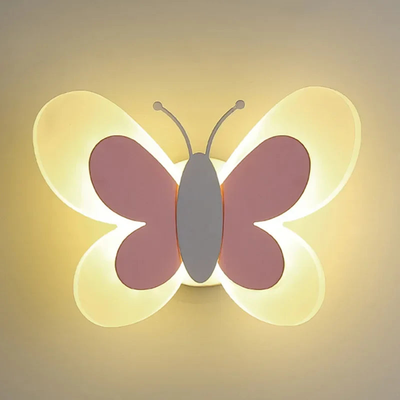 Éclat Aérien™ – Lampe Murale LED Style Papillon