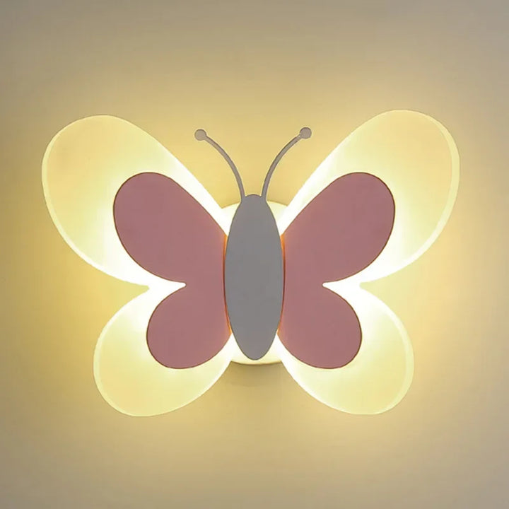 Éclat Aérien™ – Lampe Murale LED Style Papillon