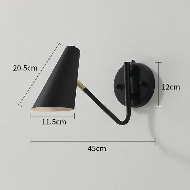 NordiSwing™ – Lampe Murale Articulée au Design Moderne