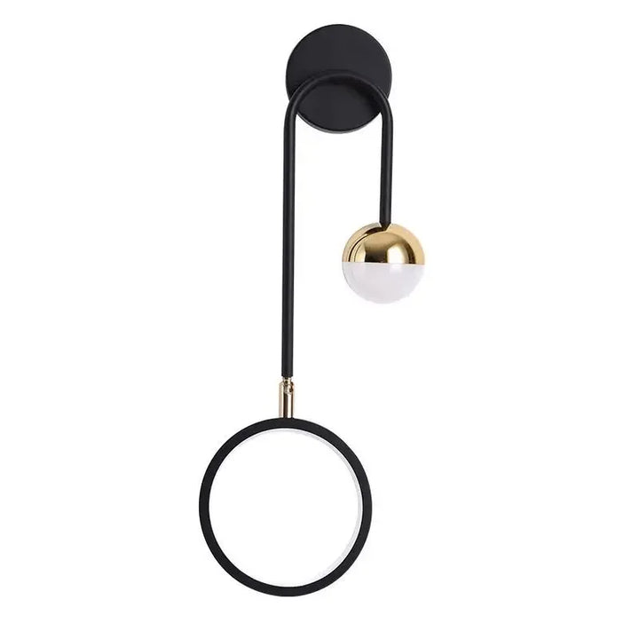 AuraMur™ – Applique LED Murale en Forme de Cercle