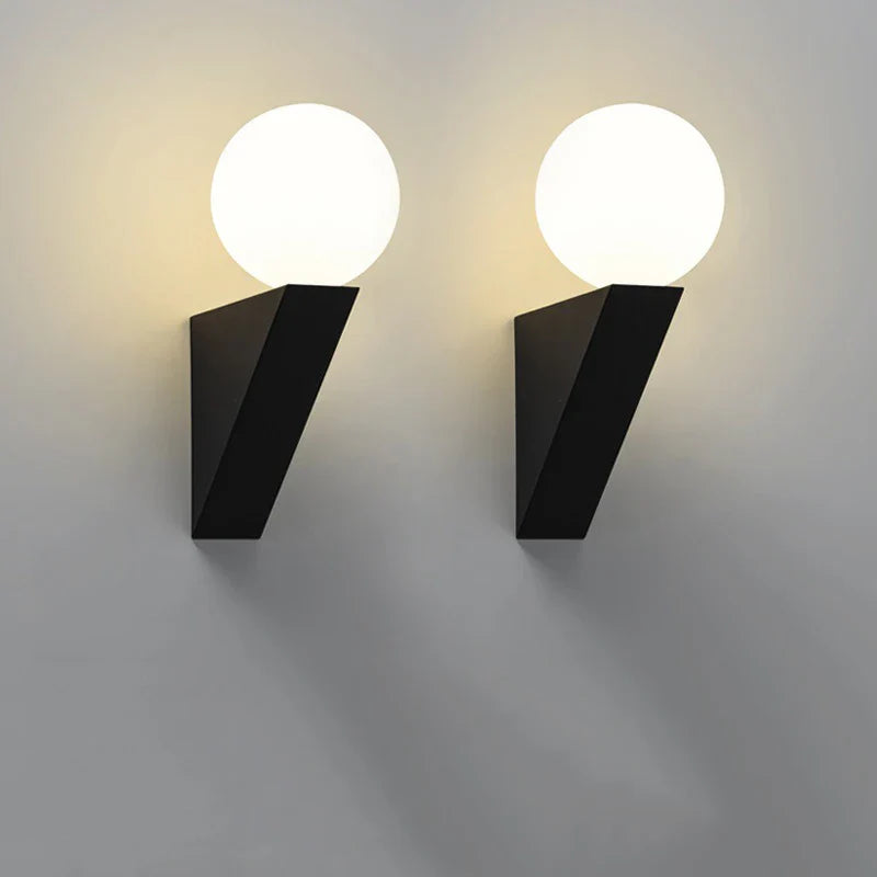 LumiOr™ – Applique Murale LED en Verre au Design Élégant