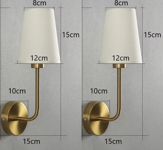Sérénilux™ – Lampe Murale Nordique en Lin Naturel