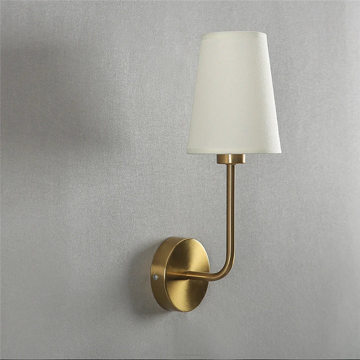 Sérénilux™ – Lampe Murale Nordique en Lin Naturel