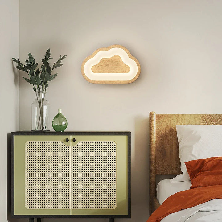 CâlinCiel™ – Veilleuse Murale Nuage pour Chambre d’Enfant