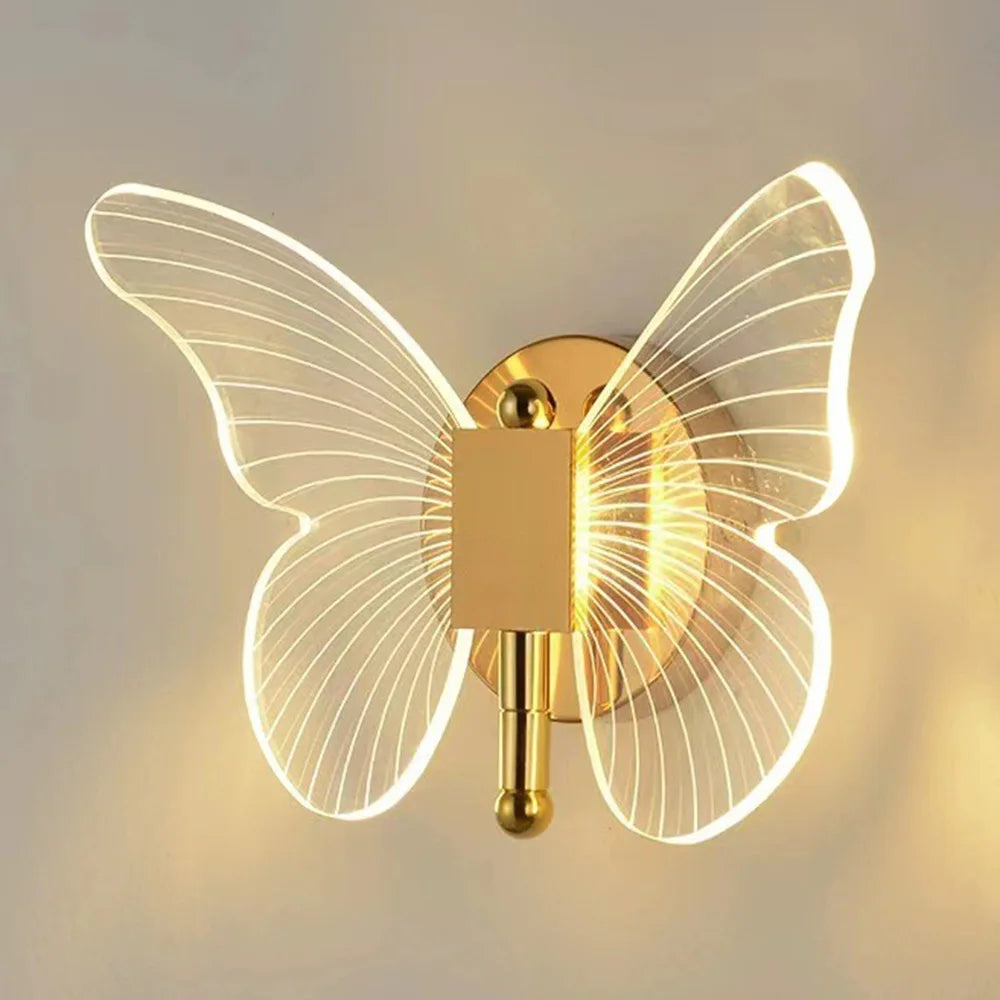 Papilluxe™ – Lumière Murale Élégante en Forme de Papillon