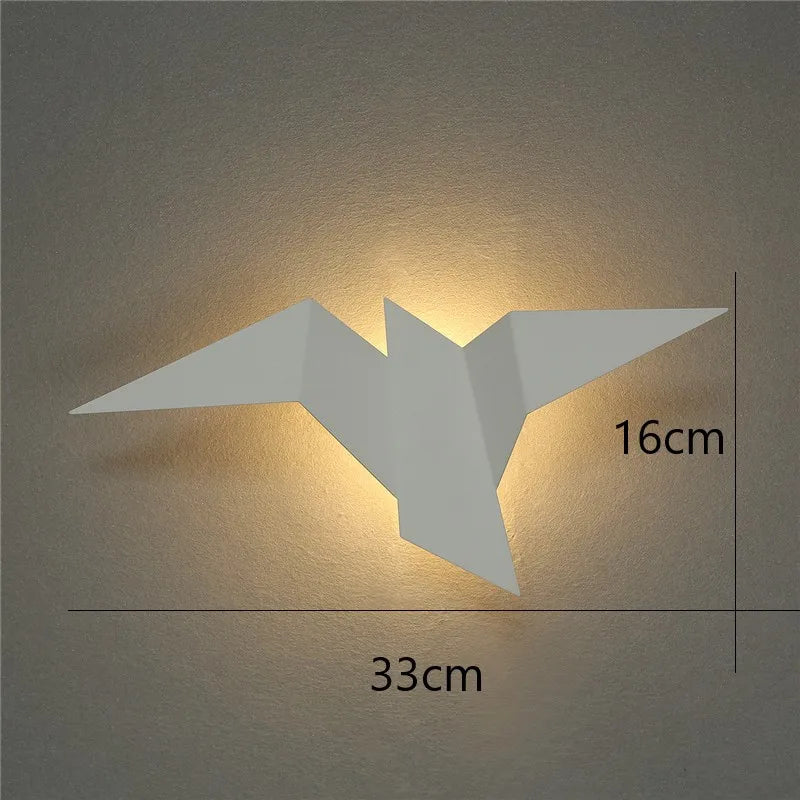 LumiOiseau™ – Applique Murale Poétique et Moderne