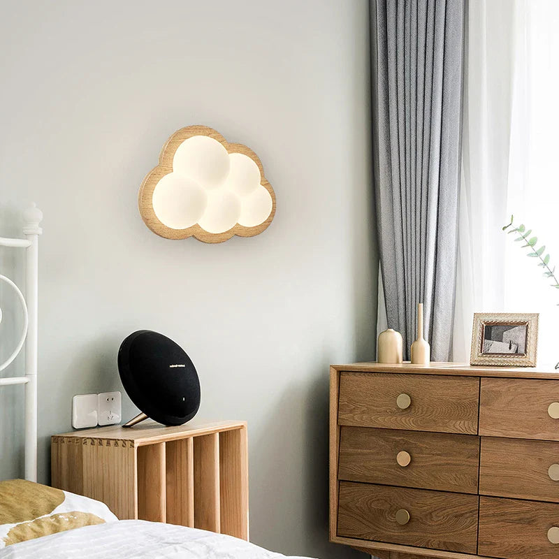 CâlinCiel™ – Veilleuse Murale Nuage pour Chambre d’Enfant