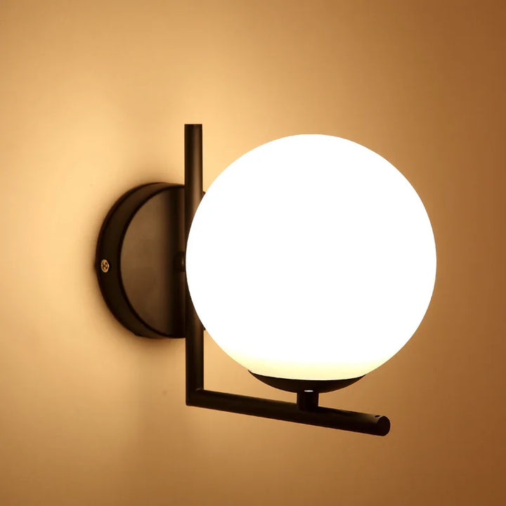 LumiBoule™ – Applique LED Scandinave Minimaliste