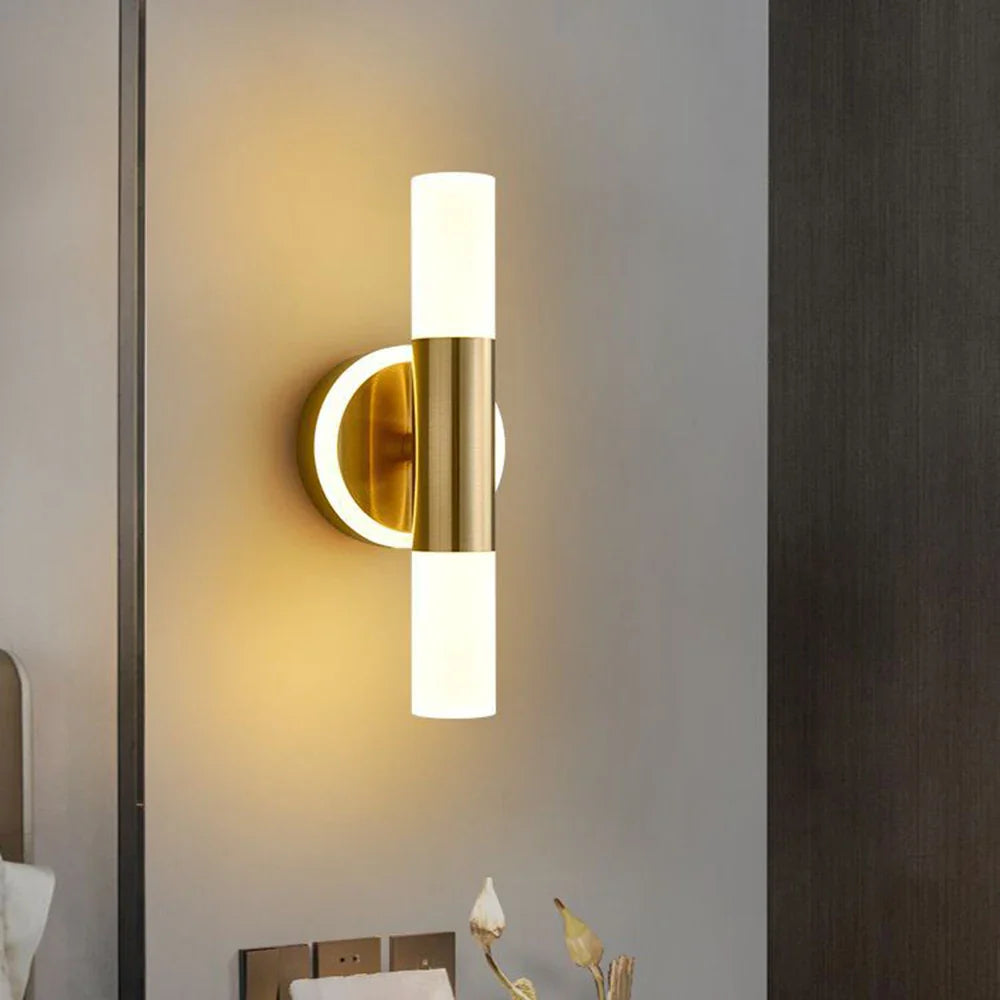 TwinBeam™ – Luminaire Mural Minimaliste à Double Faisceau