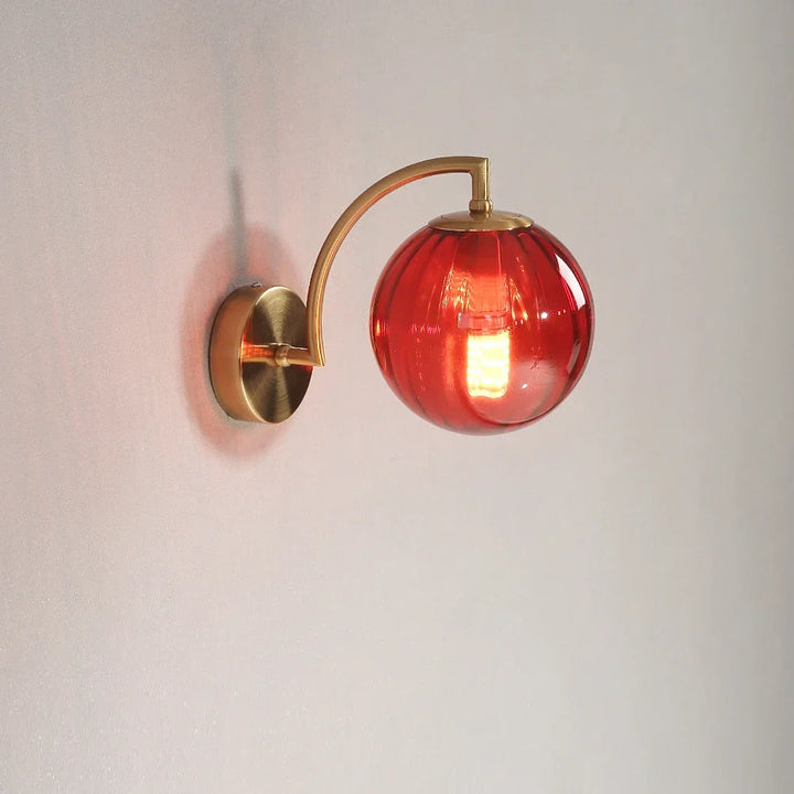 NordiVerre™ – Applique Murale Élégante à Effet Vitrail