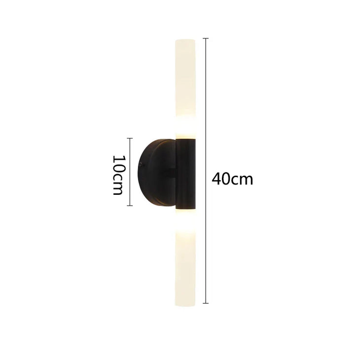 LineaMetal™ – Applique Murale Design en Métal Brossé