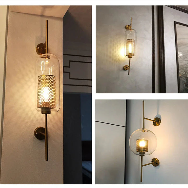 ÉclatModerne™ – Applique en Verre au Design Minimaliste
